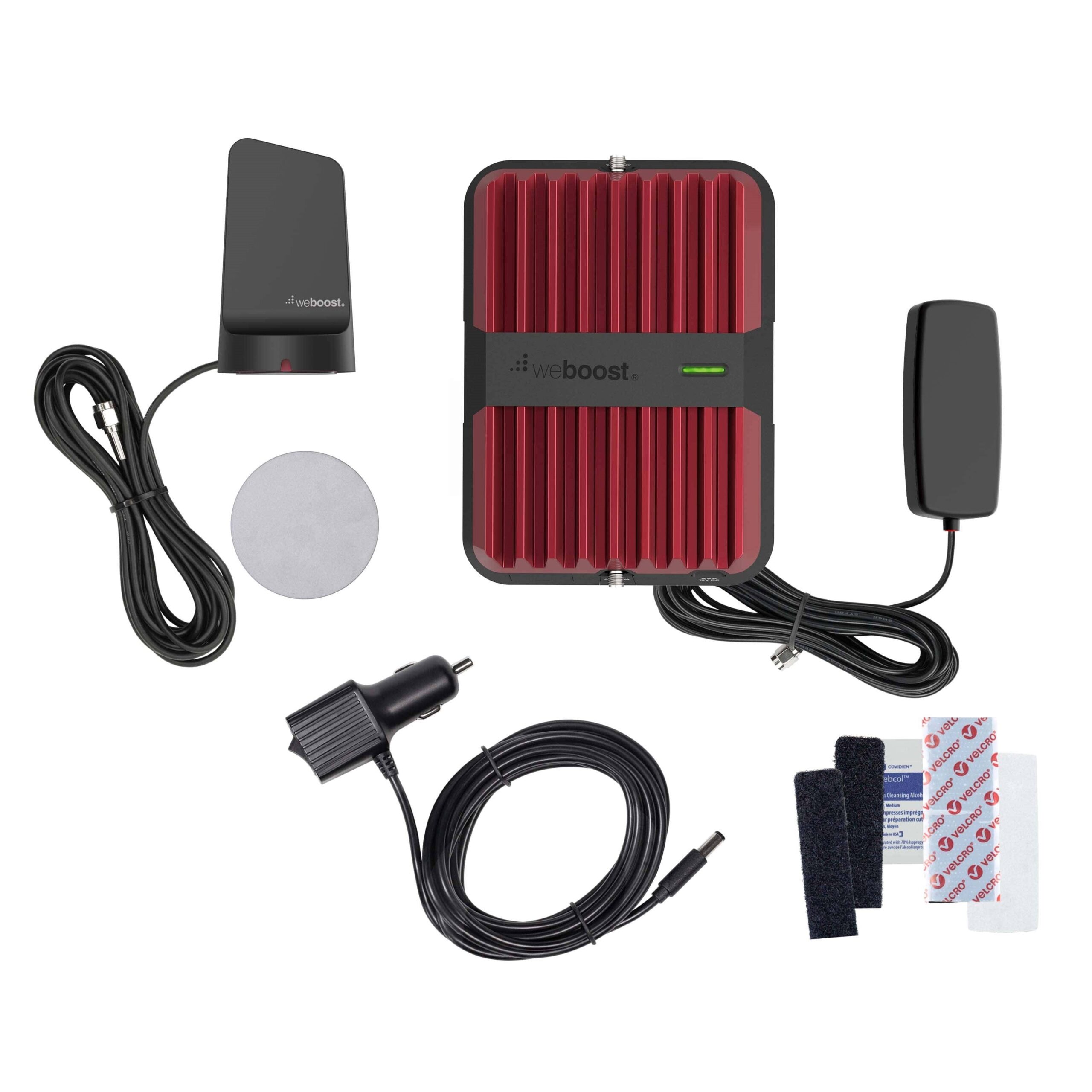 weBoost Drive Reach - Amplificador de señal de teléfono celular para  vehículos | 5G y 4G LTE | Antena magnética para techo | Impulsa a todos los